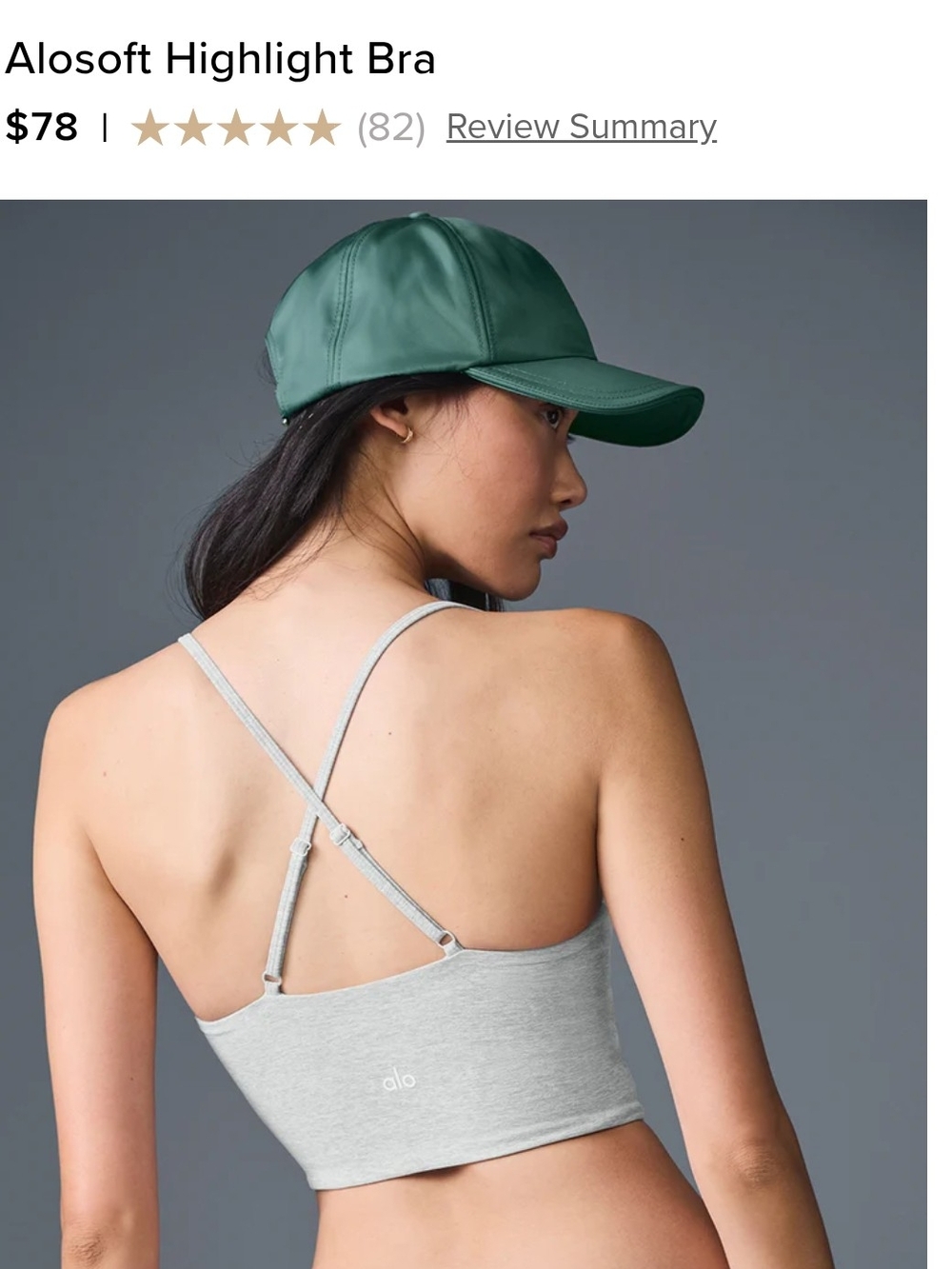 Alo Soft Highlight Bra - Picture 3 of 5